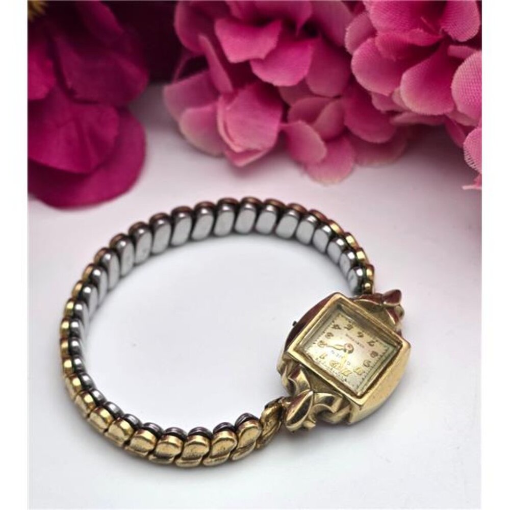 Vintage Gruen Watch Veri Thin Swiss Mechanical  10K Gold Filled As Is Repair